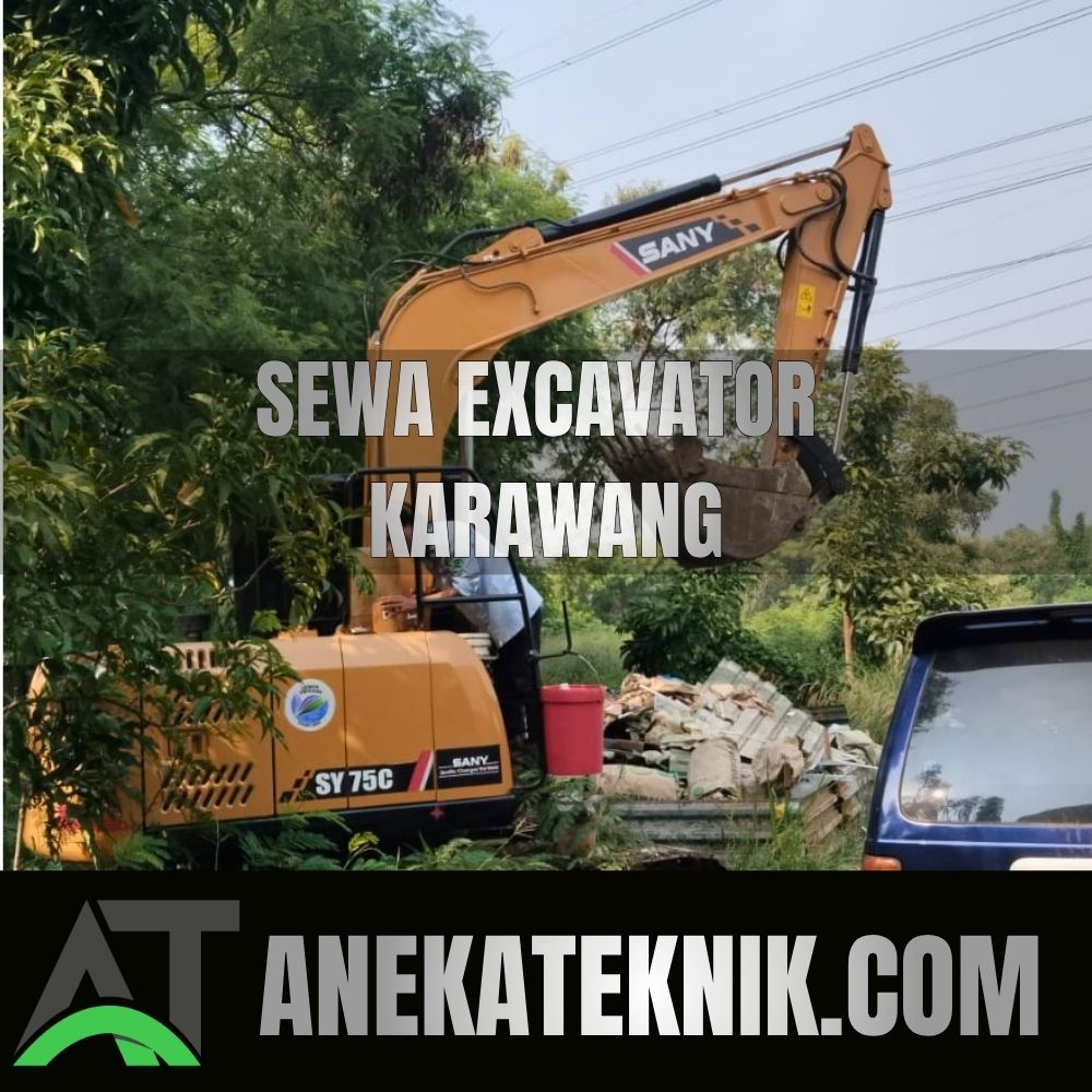 Sewa excavator karawang