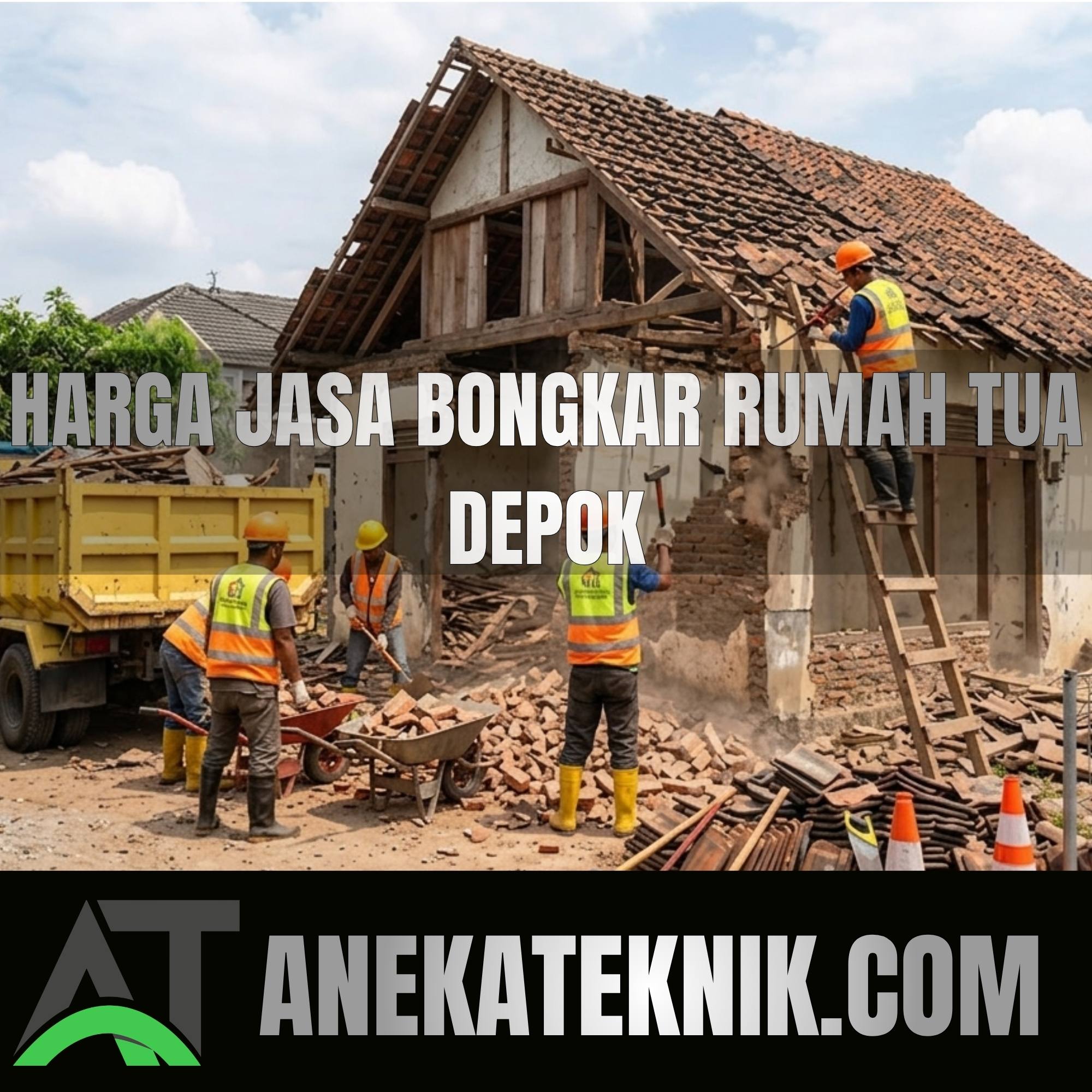 Harga Jasa Bongkar Bangunan Depok