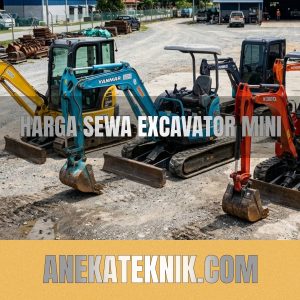 harga sewa excavator mini