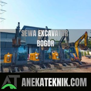 Harga Sewa excavator bogor