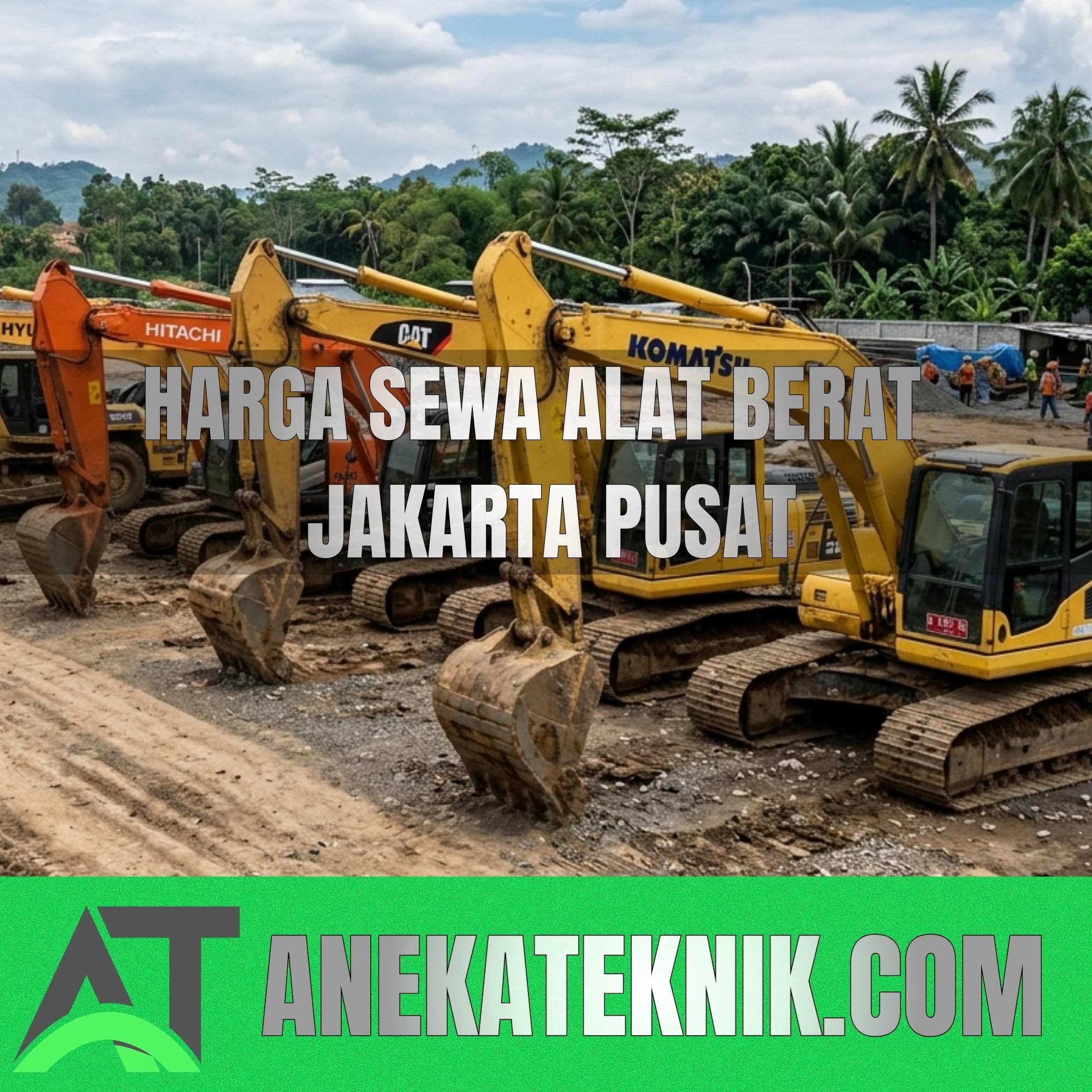 Harga Sewa Alat Berat Jakarta Pusat