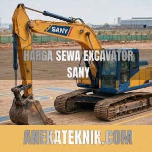 harga sewa excavator sany