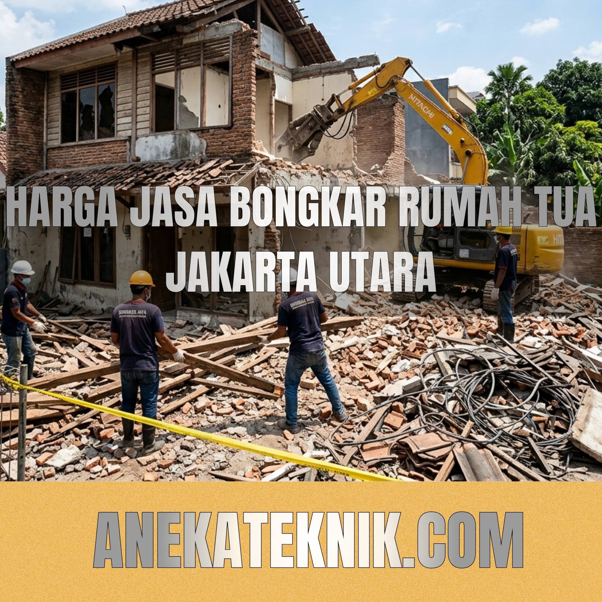 Harga Bongkar Rumah Tua Jakarta Utara
