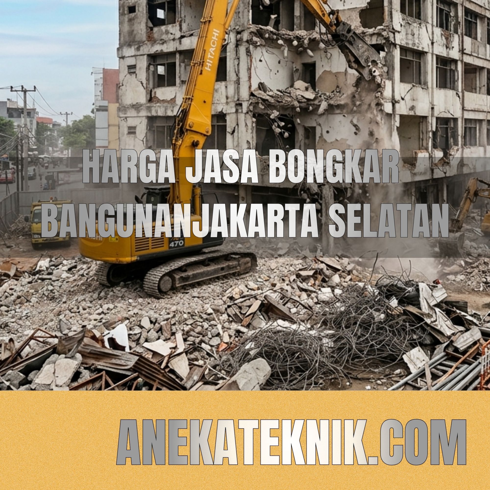 harga jasa bongkar bangunan jakarta selatan