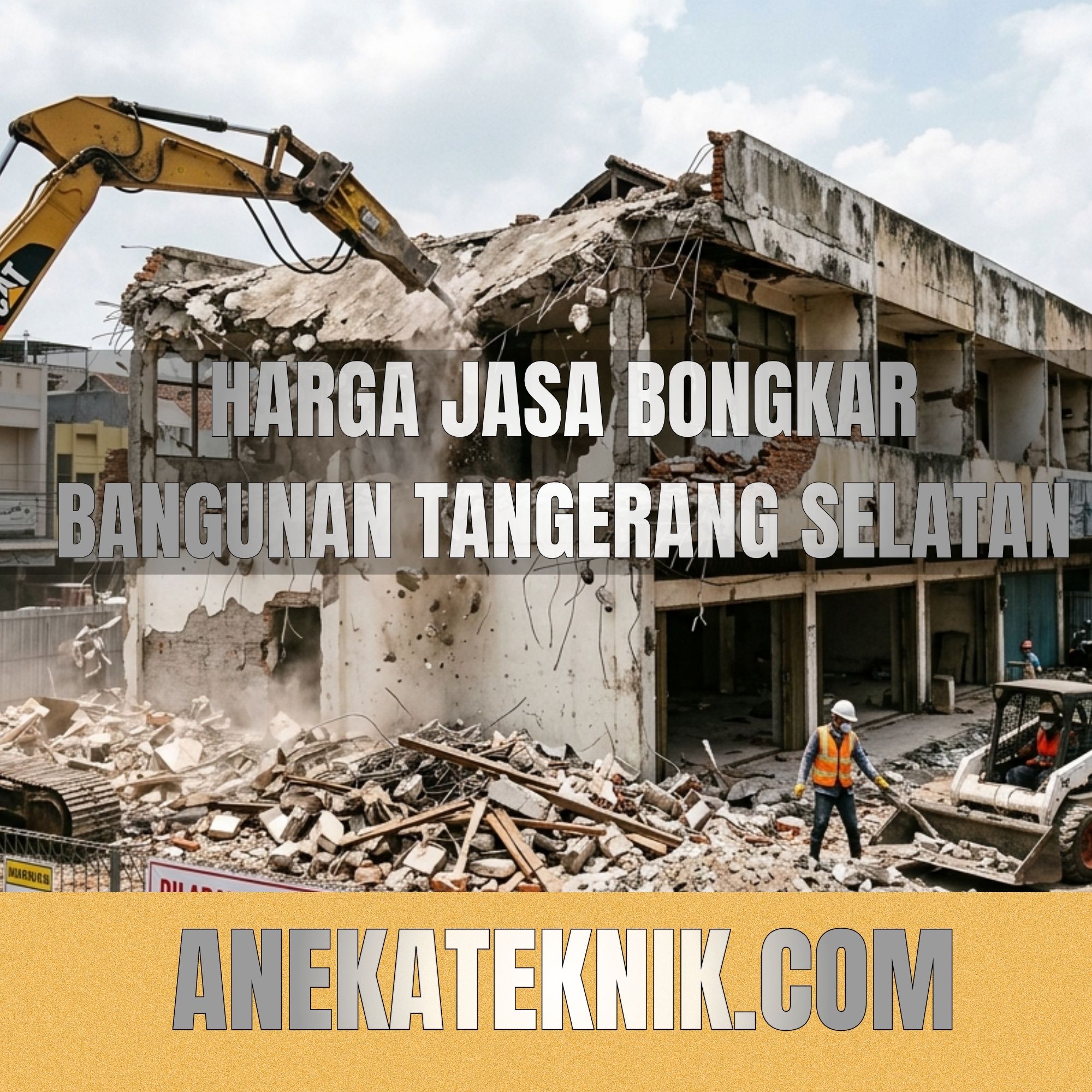 harga jasa bongkar bangunan