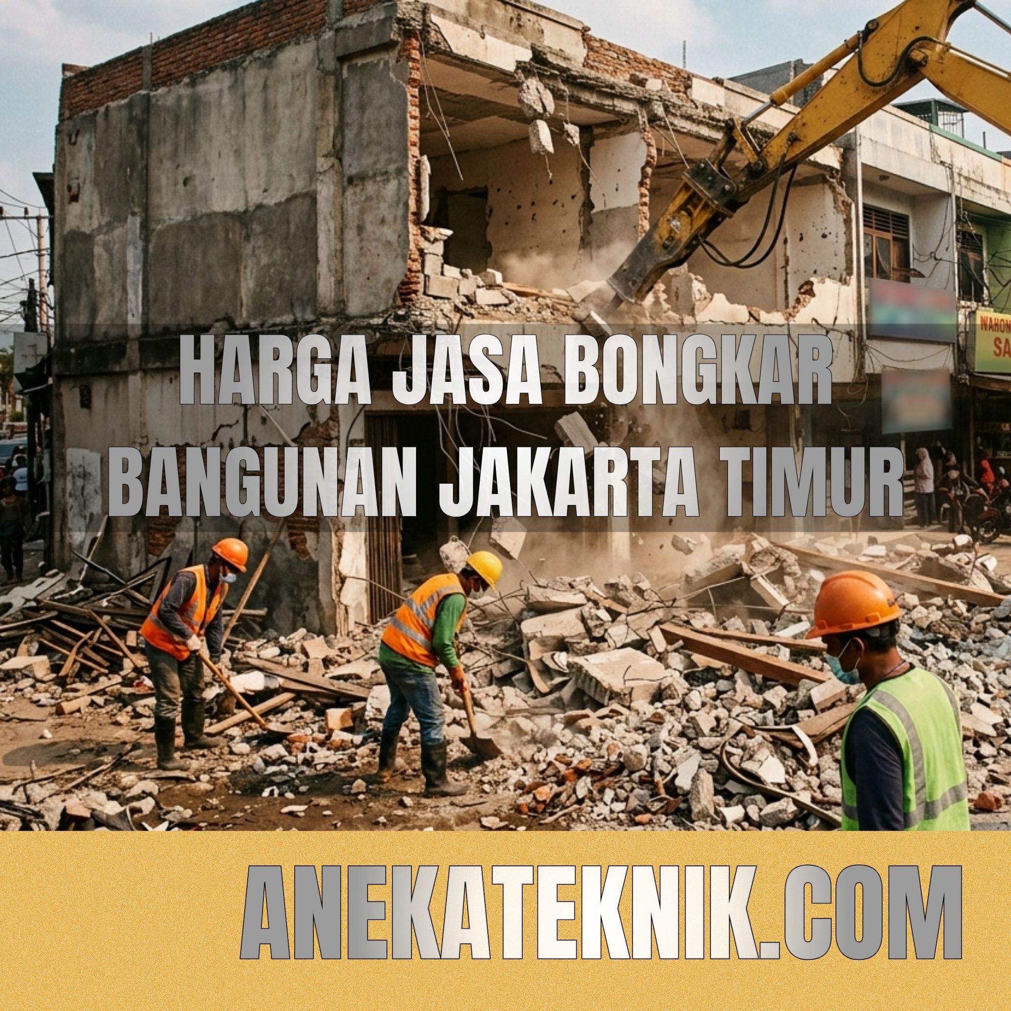 harga jasa bongkar bangunan jakarta timur